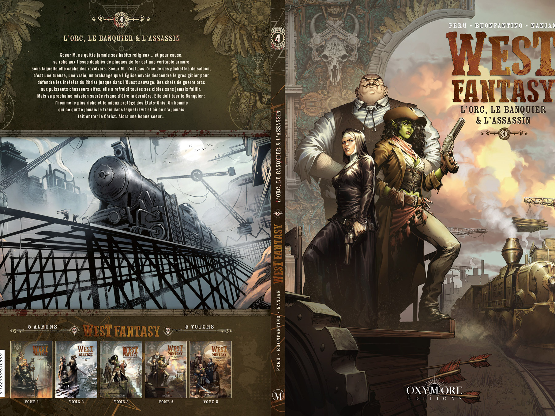 West Fantasy — quatrième de couverture : ornement