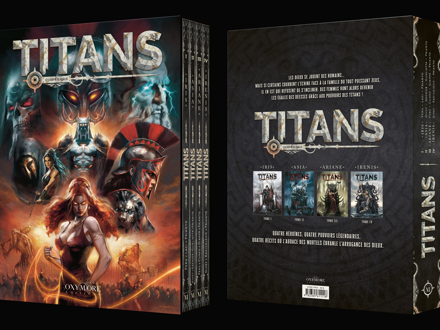 Titans — coffret